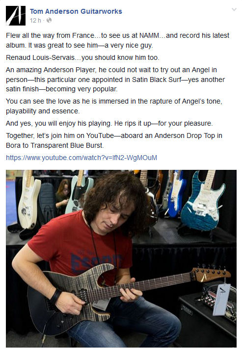 revue Facebook Tom Anderson